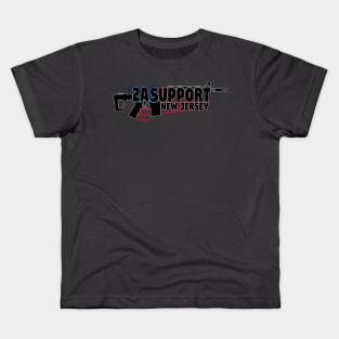 2A Support New Jersey USA Kids T-Shirt